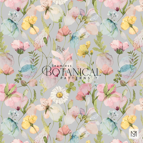 Botanical Seamless Pattern - 047 – Media Jamshidi