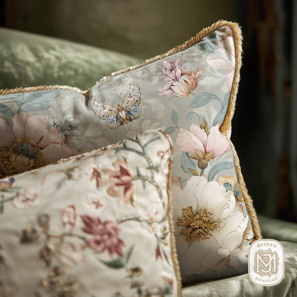 Poetic Garden Seamless Pattern - 122