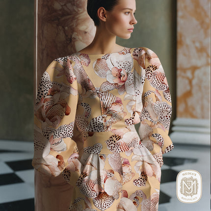 Orchid Atelier Seamless Pattern - 124