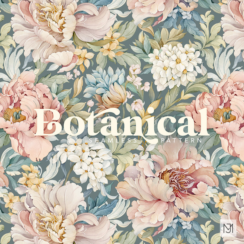Botanical Seamless Pattern - 102