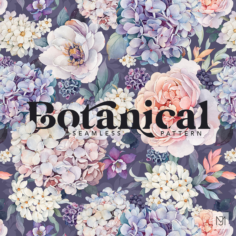 Botanical Seamless Pattern - 109