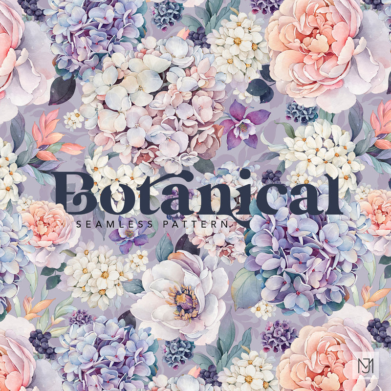 Botanical Seamless Pattern - 109