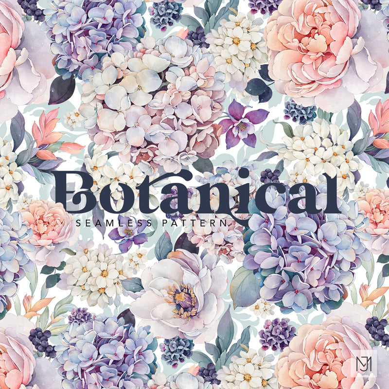 Botanical Seamless Pattern - 109