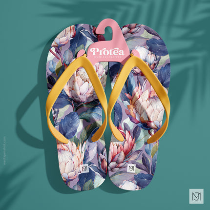 Protea Seamless Pattern - 110