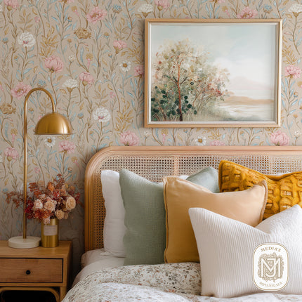 Silk Garden Seamless Pattern - 123