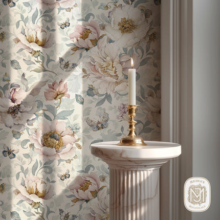 Poetic Garden Seamless Pattern - 122