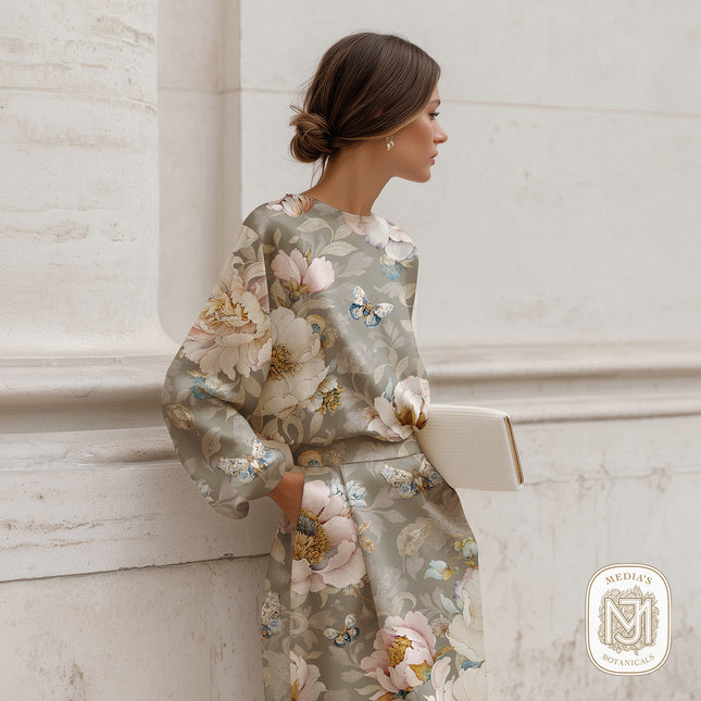 Poetic Garden Seamless Pattern - 122