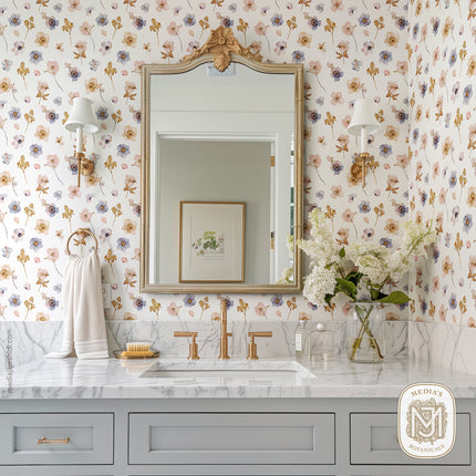 Pressed Flowers Seamless Pattern - 117