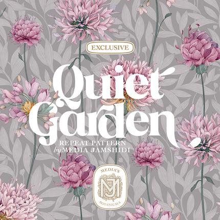 Quiet Garden Seamless Pattern - 126