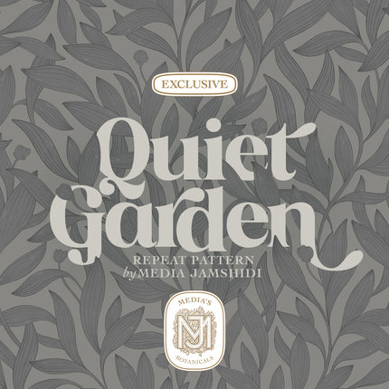 Quiet Garden Seamless Pattern - 126