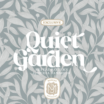 Quiet Garden Seamless Pattern - 126
