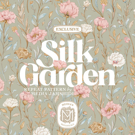 Silk Garden Seamless Pattern - 123