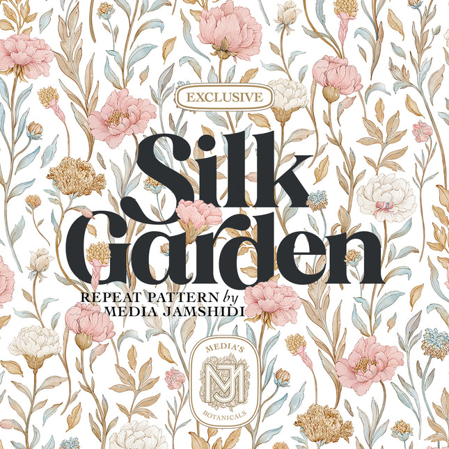 Silk Garden Seamless Pattern - 123