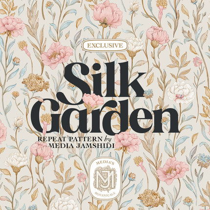 Silk Garden Seamless Pattern - 123