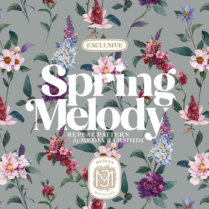 Spring Melody Seamless Pattern - 125