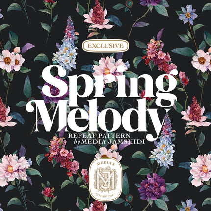 Spring Melody Seamless Pattern - 125