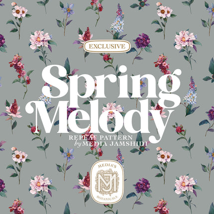 Spring Melody Seamless Pattern - 125