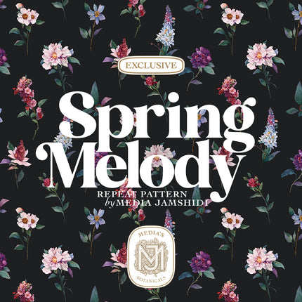 Spring Melody Seamless Pattern - 125