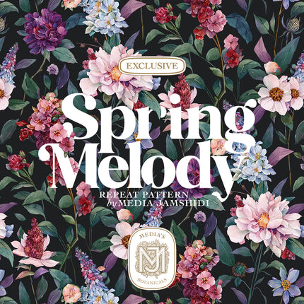 Spring Melody Seamless Pattern - 125