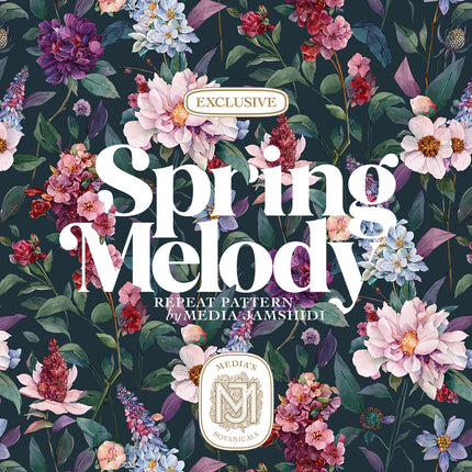 Spring Melody Seamless Pattern - 125