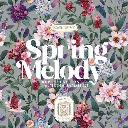 Spring Melody Seamless Pattern - 125