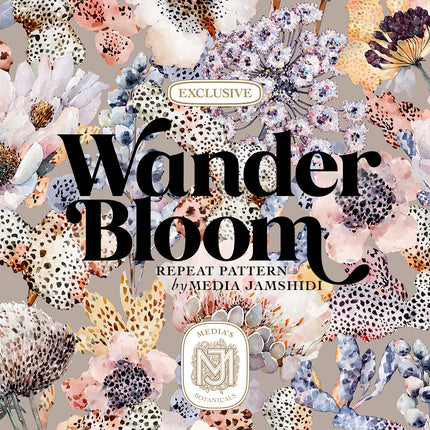 Wander Bloom Seamless Pattern - 116