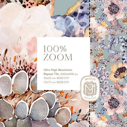 Wander Bloom Seamless Pattern - 116