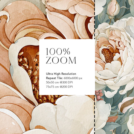 Roses Seamless Pattern - 104