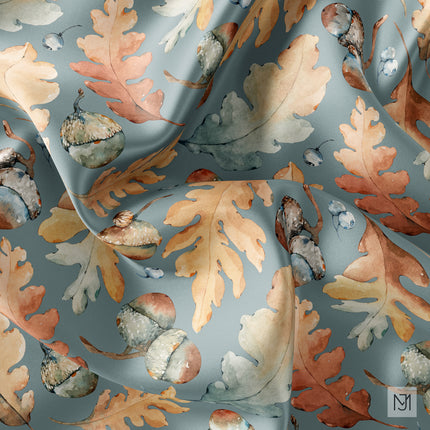 Autumn Acorns Seamless Pattern - 066