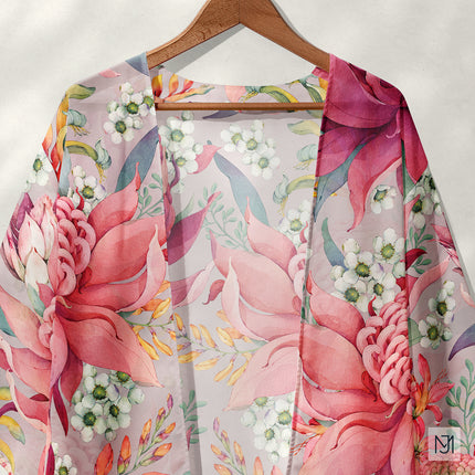 Australian Native Flowers Seamless Pattern - 092