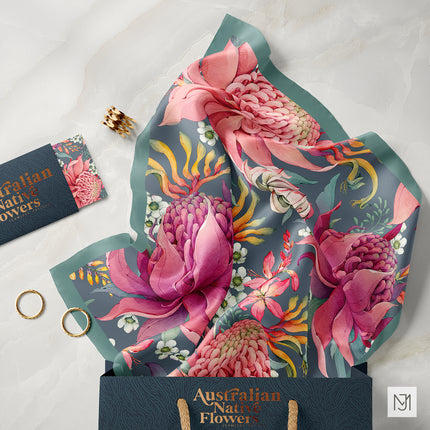 Australian Native Flowers Seamless Pattern - 092