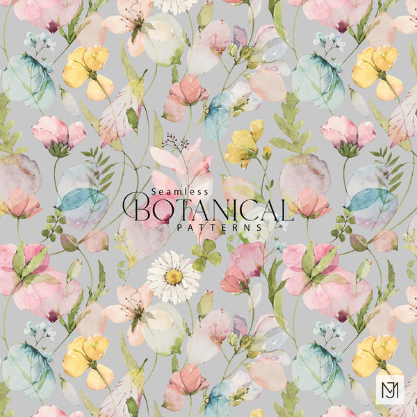 Botanical Seamless Pattern - 047