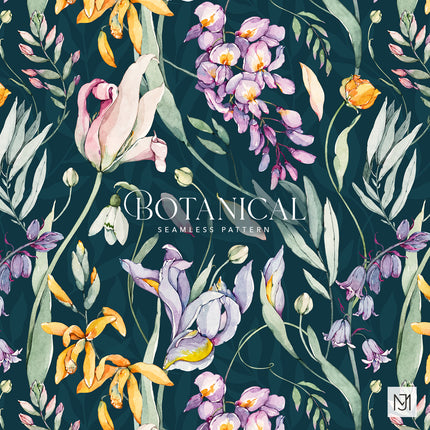 Botanical Seamless Pattern - 059