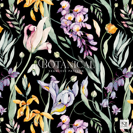 Botanical Seamless Pattern - 059