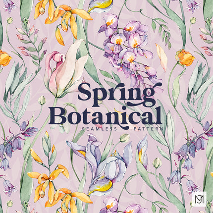 Botanical Seamless Pattern - 059