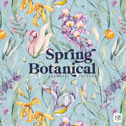 Botanical Seamless Pattern - 059
