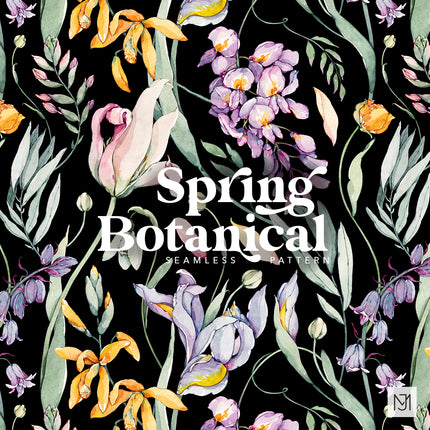 Botanical Seamless Pattern - 059