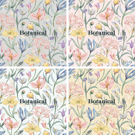 Botanical Seamless Pattern - 087
