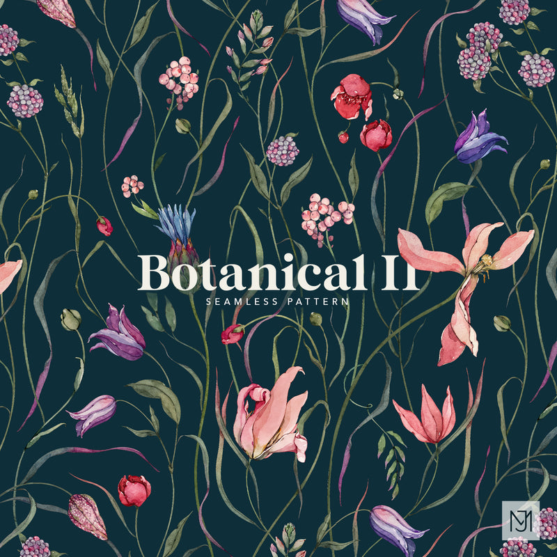 Botanical II Seamless Pattern - 070