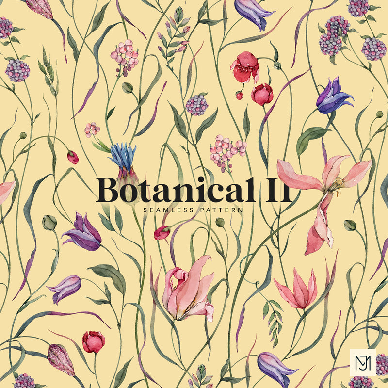 Botanical II Seamless Pattern - 070