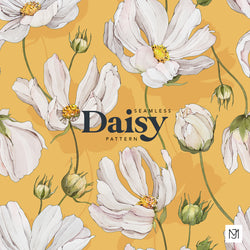 Daisy Seamless Pattern - 036