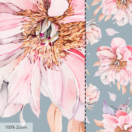Soft Peony Seamless Pattern - 029