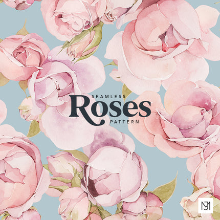 Roses Seamless Pattern - 035