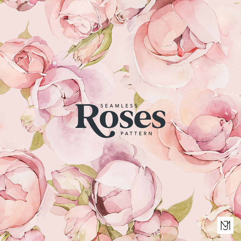 Roses Seamless Pattern - 035