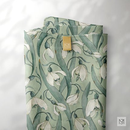 Snowdrop Seamless Pattern - 097