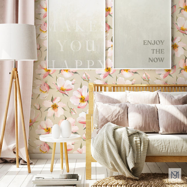 Spring Blossoms Seamless Pattern - 075