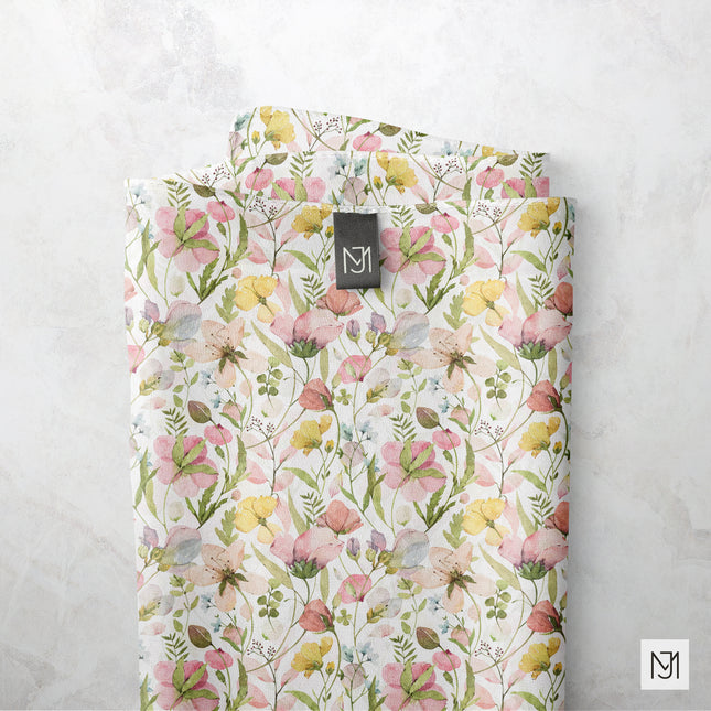 Spring Flowers Seamless Pattern - 046