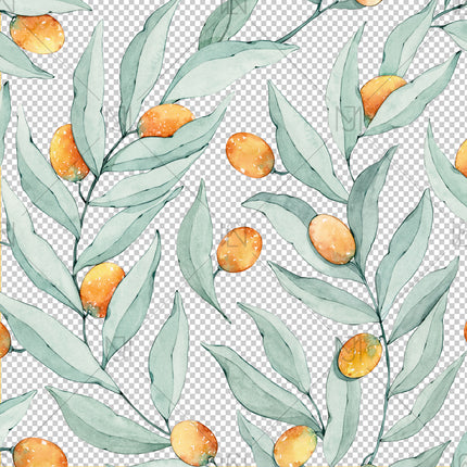 Citrus Seamless Pattern - 056