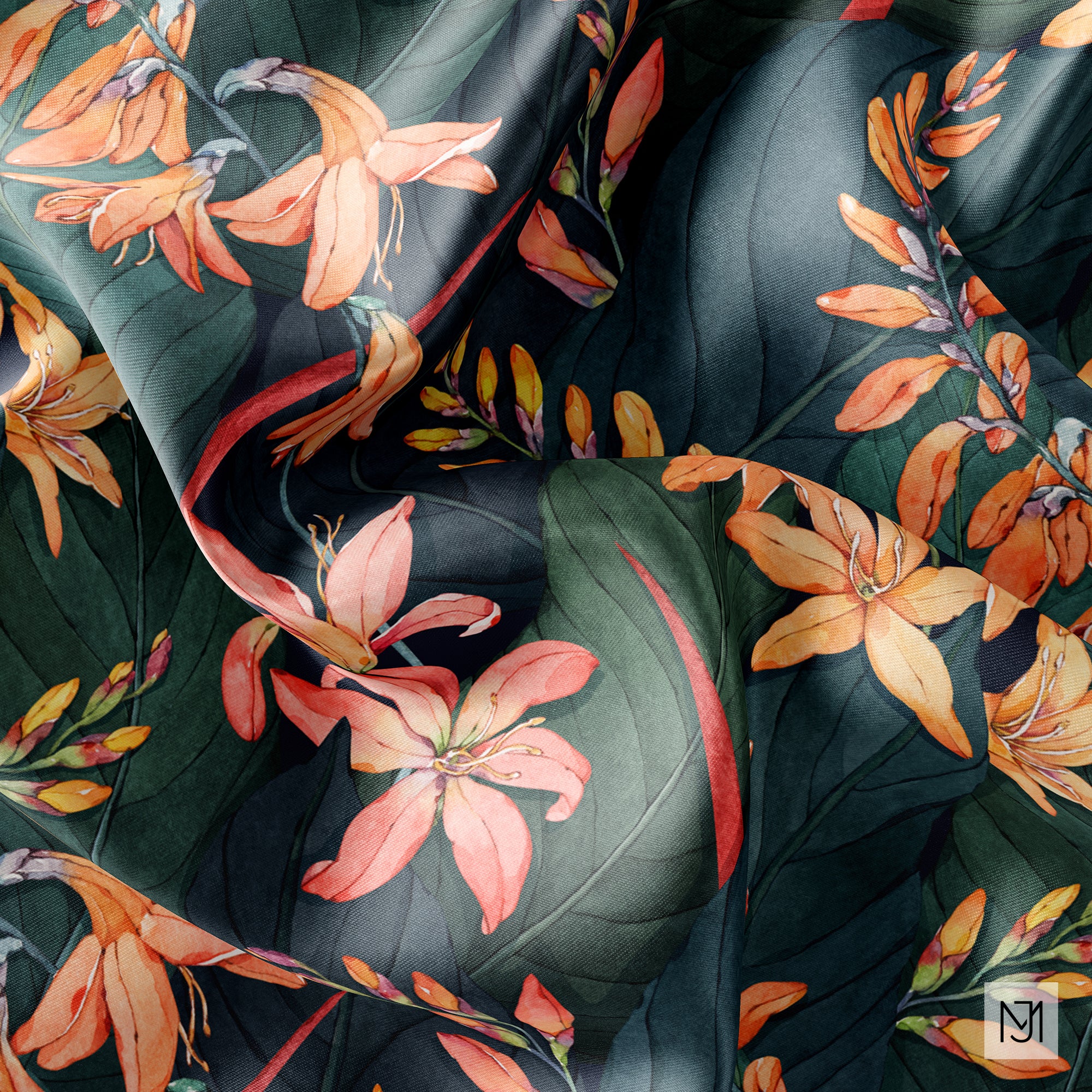 Tropical Seamless Pattern - 060 – Media Jamshidi