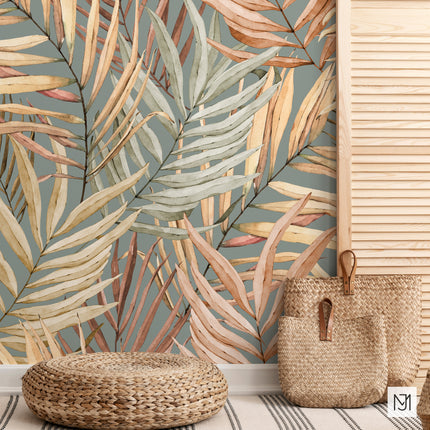 Tropical Leaves Seamless Pattern - 051